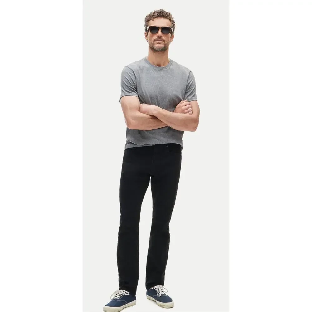 NWT J. Crew 770™ Straight-Fit Bergen Five-Pocket Pant Black 30/30 *Flaw